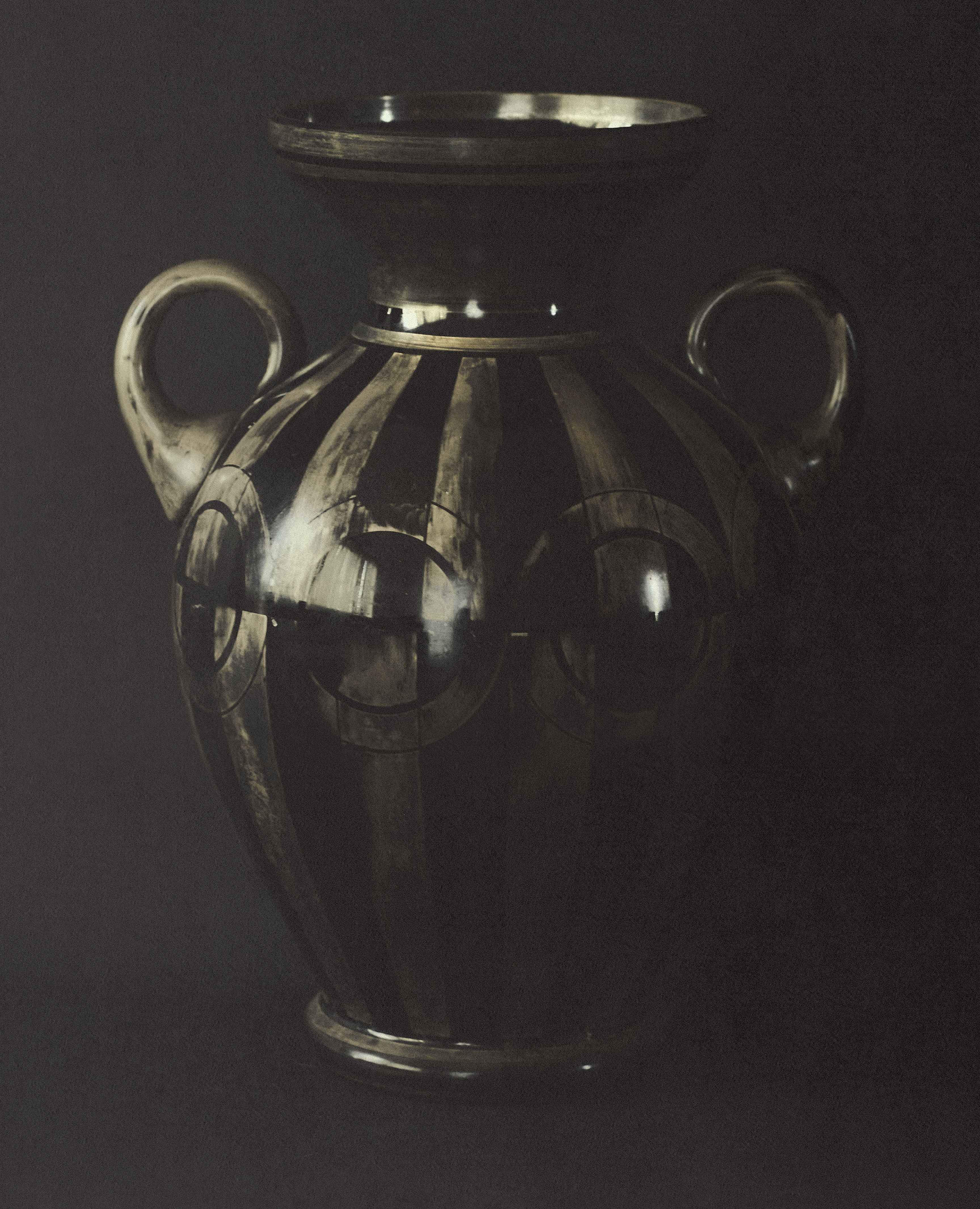 Glass Amphora Vase