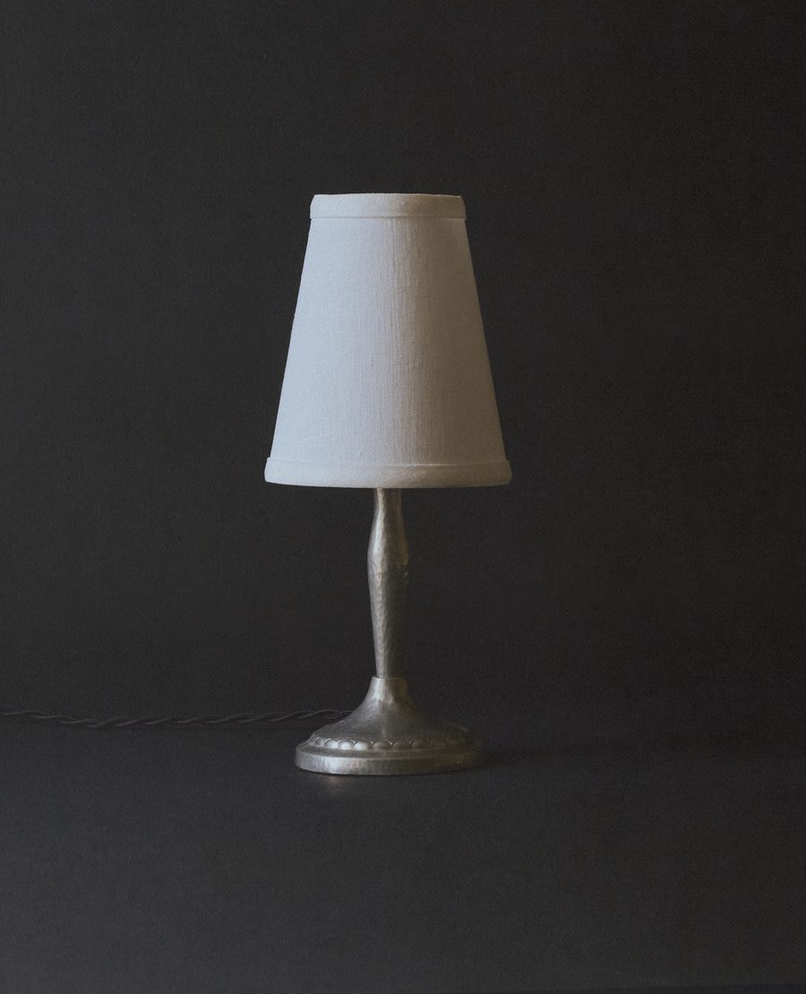 Hammered Table Lamp, Swedish Grace