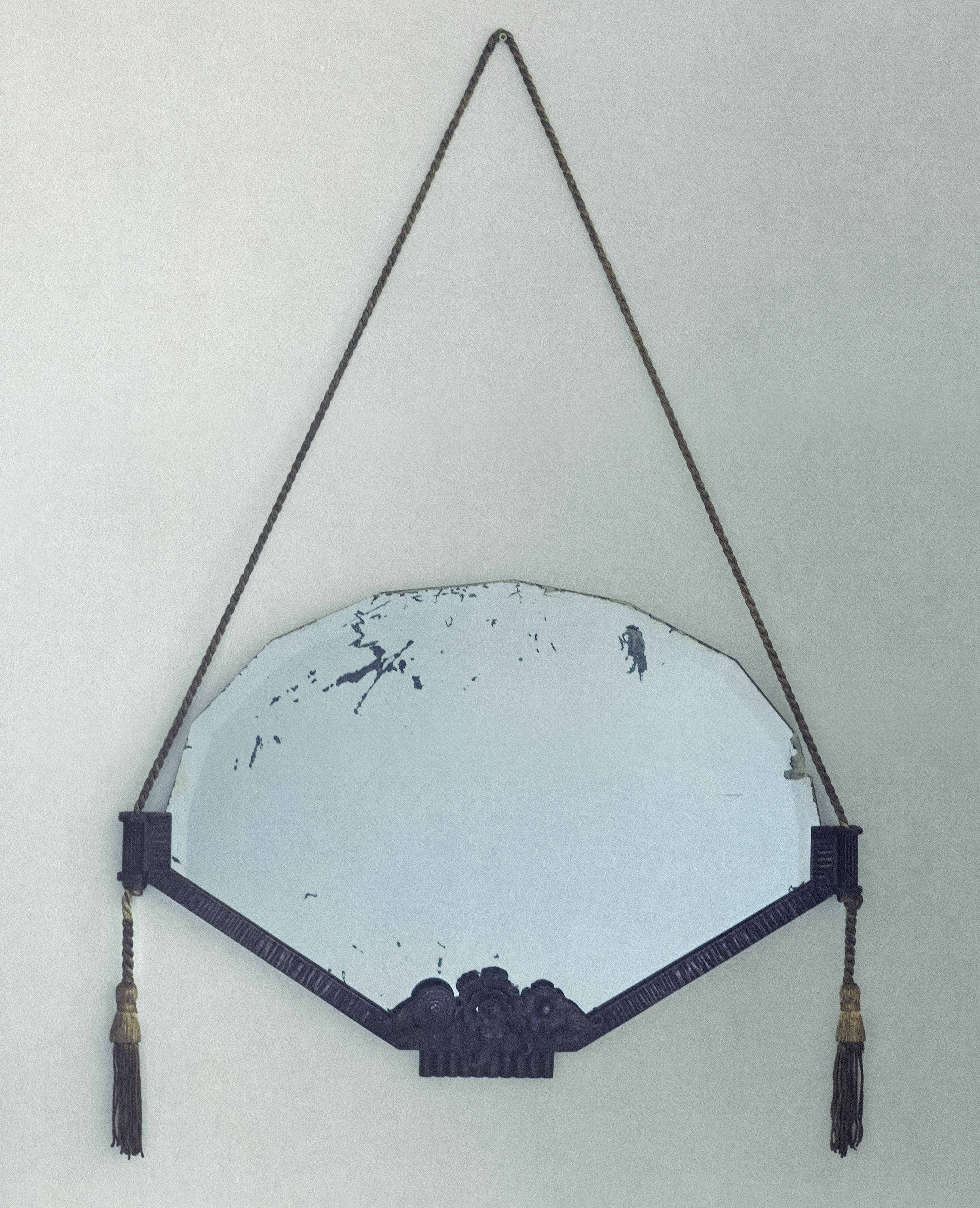 Iron Art Deco Mirror