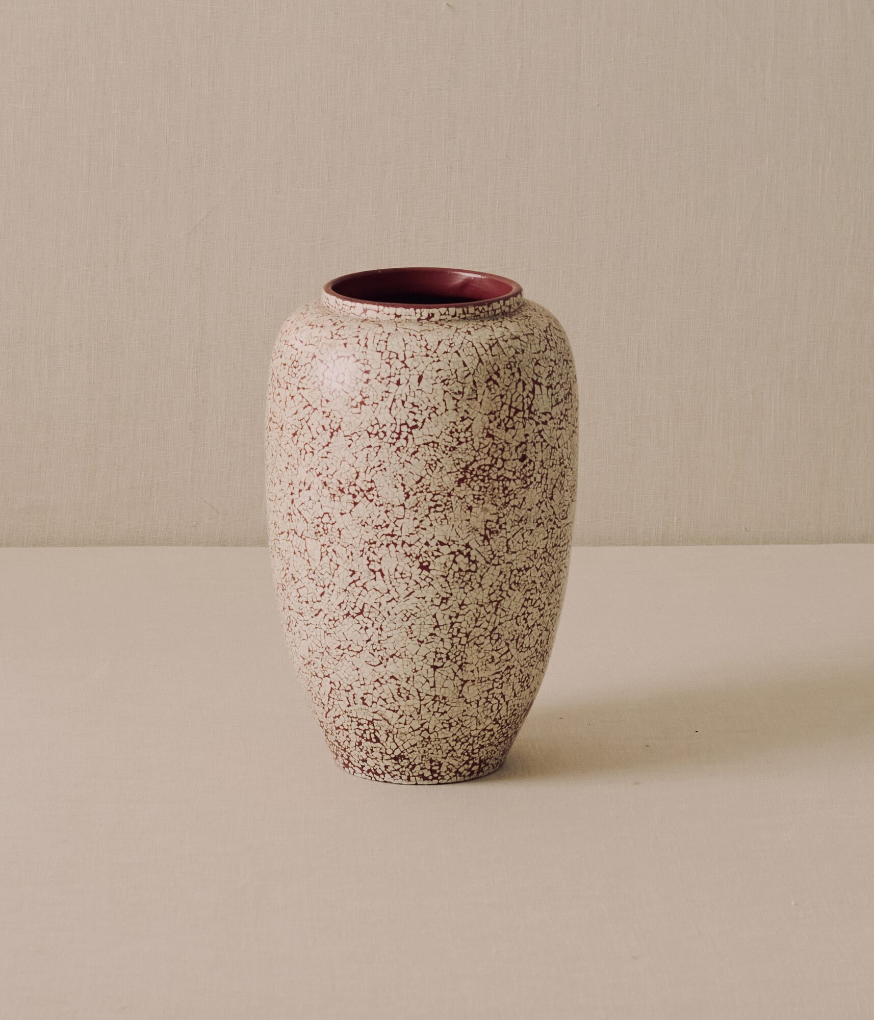 Coquille-D'oeuf Ceramic Vase