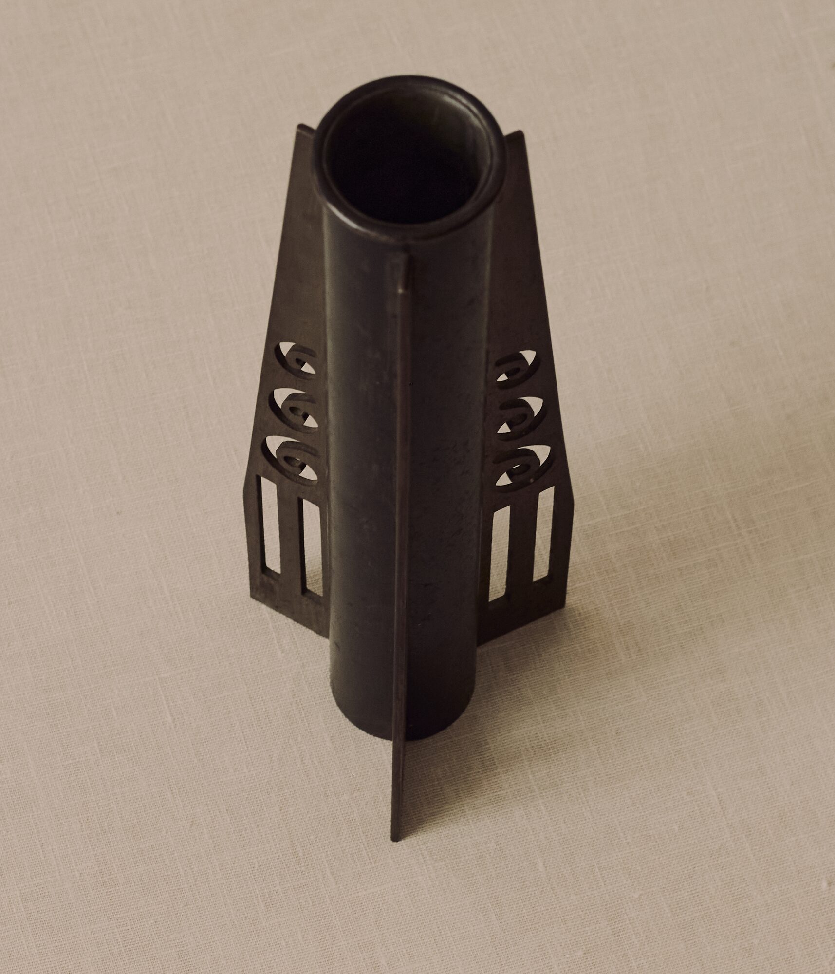 Secessionist Copper Brass Vase 3