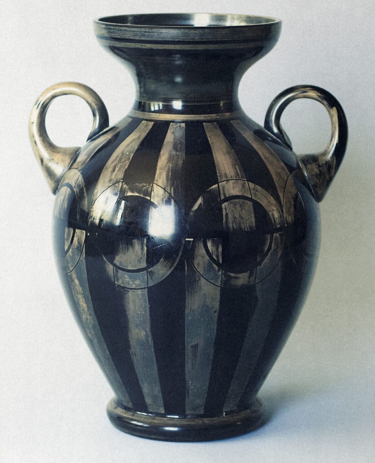 Glass Amphora Vase