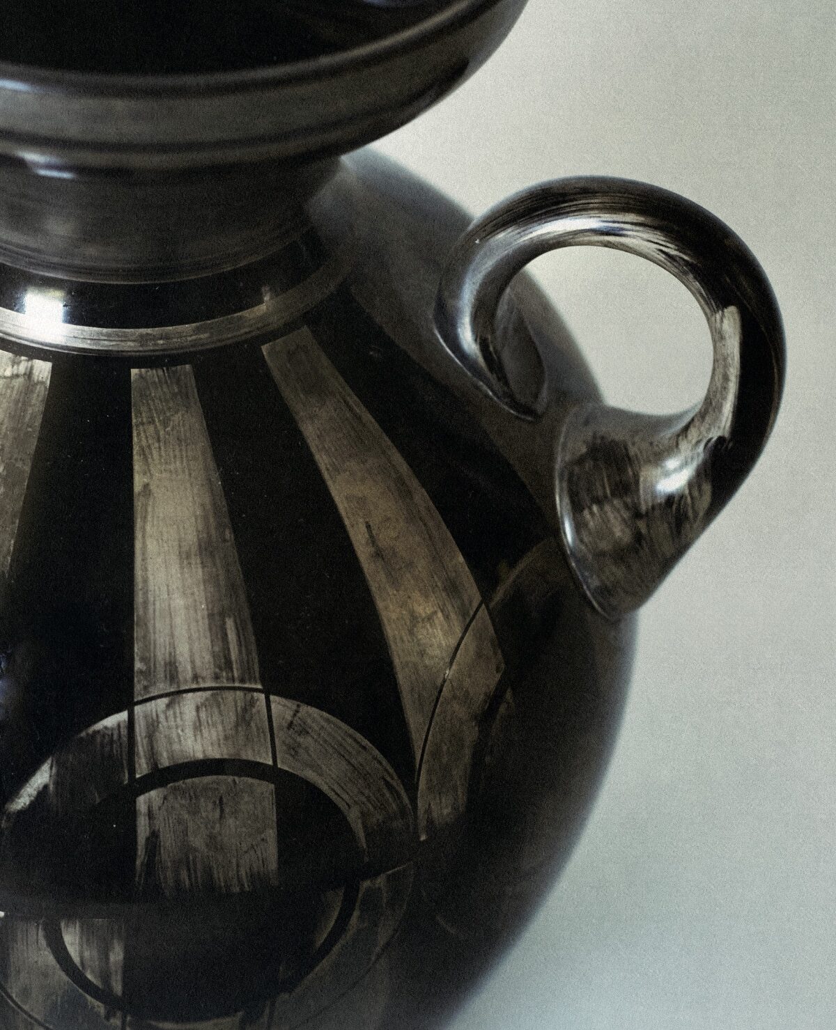Glass Amphora Vase
