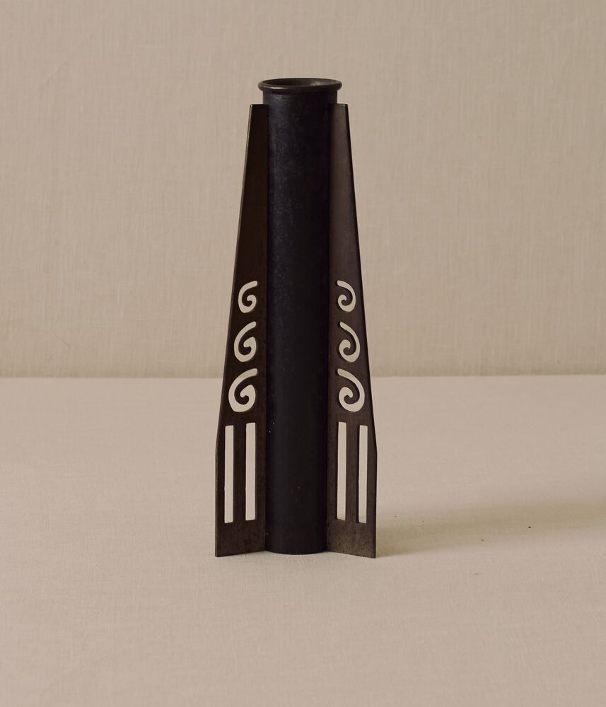 Secessionist Copper & Brass Vase